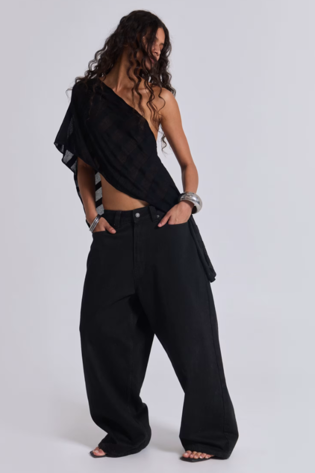 Light Wash Slub XL Colossus Jeans | Dress In Beauty