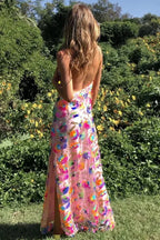 Embroidered sequin maxi dress - View 10 | TEVQA