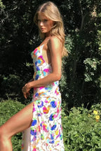 Embroidered sequin maxi dress - View 12 | TEVQA