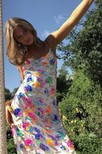 Embroidered sequin maxi dress - View 11 | TEVQA