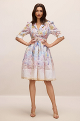 Peggy Floral Print Mini Dress | Dress In Beauty