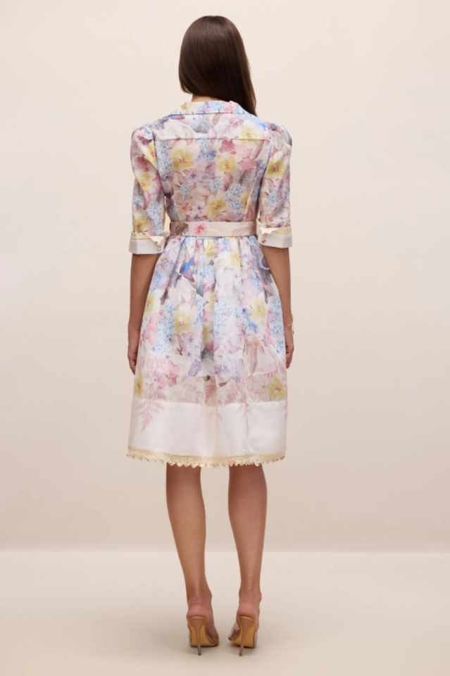 Peggy Floral Print Mini Dress | Dress In Beauty