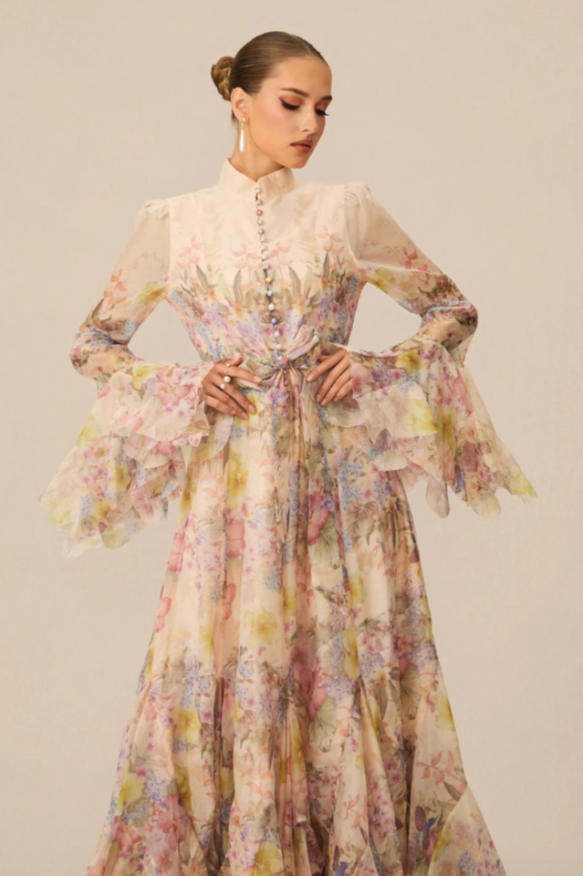 Alessia Floral Print Maxi Dress | Dress In Beauty