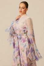 Alessia Floral Print Maxi Dress - TEVQA
