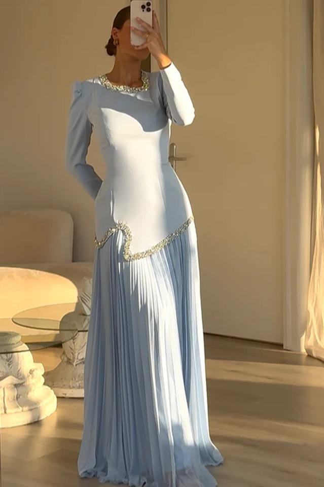 Athena Top & Pleated Skirt Set | Dress In Beauty