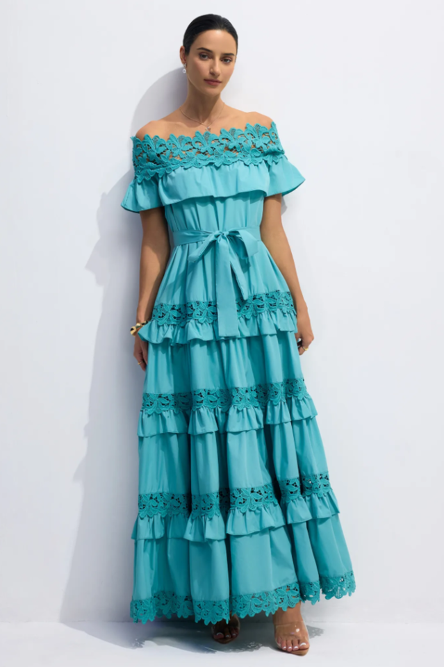 Beth Off Shoulder Tiered Maxi Dress | Dress In Beauty