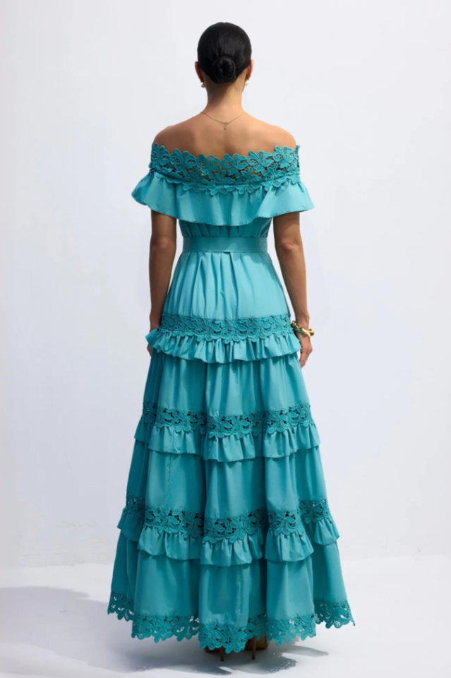 Beth Off Shoulder Tiered Maxi Dress | Dress In Beauty