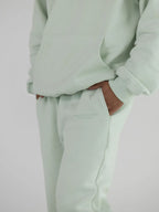 Comfortable fleece joggers with elastic waistband - View 6 | TEVQA