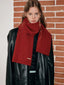 Unisex 100% Australian Wool Fine Knit Scarf