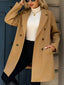 The Clara Classic Double-Breasted Coat - TEVQA