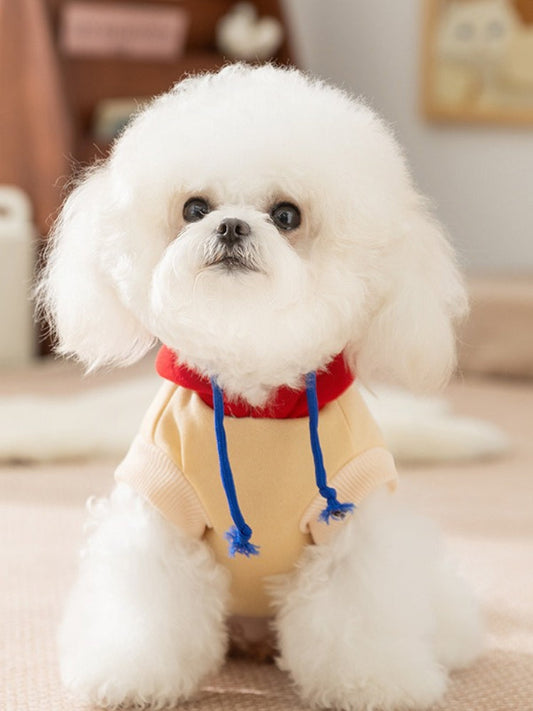 Smile With Me Cartoon Dog Hoodie Lightweight Sweatshirt