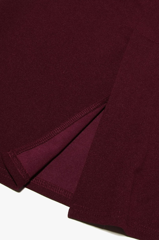 Annita Crepe Halter Midi Dress - Tevqa