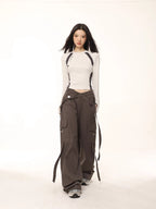 Women's Color Block Raglan Long Sleeve Top Slim Fit Sporty Tee