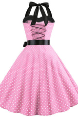 Barbie Movie Margot Pink Plaid Check Dress - Tevqa