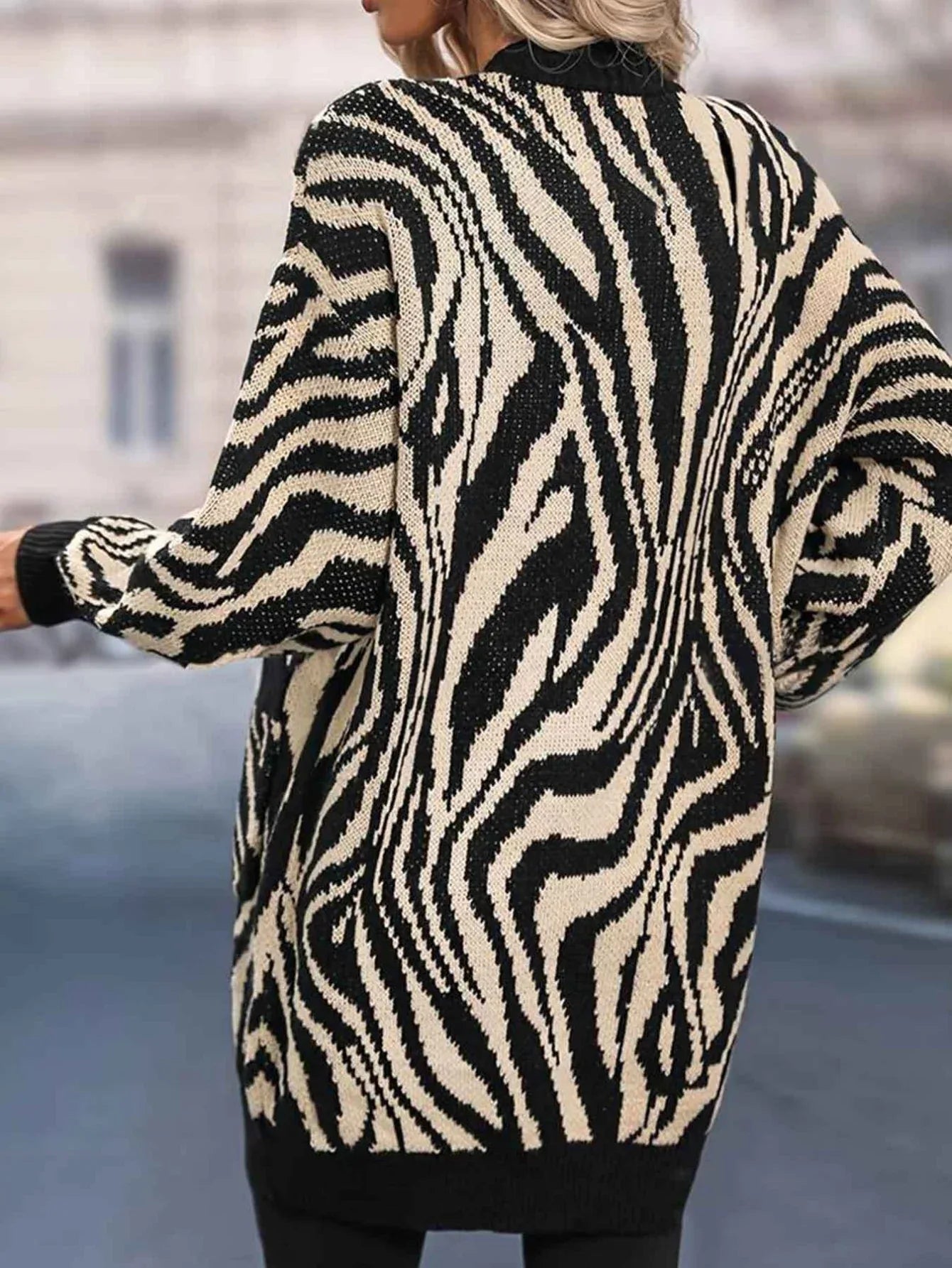 Longline Knit Cardigan Secondary image