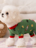 Space Exploration Print 4-Legged Pet Jumpsuit & Recovery Suit