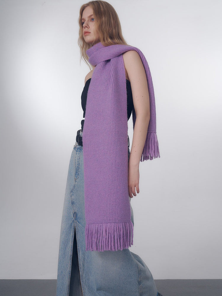 Soft Chunky Knit Oversized Scarf