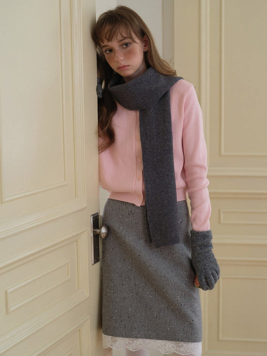 Quiet Luxury 100% Pure Wool Scarf