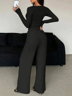 Soft Knit Lounge Set - View 10 | TEVQA
