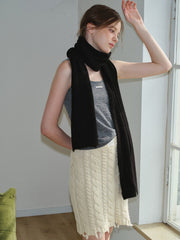 Soft Luxe Mohair Wool Blend Scarf