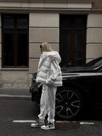 Hooded Puffer Vest - View 6 | TEVQA