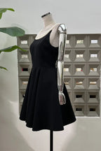 Pearl Embellished Open Back Mini Dress - View 12 | TEVQA