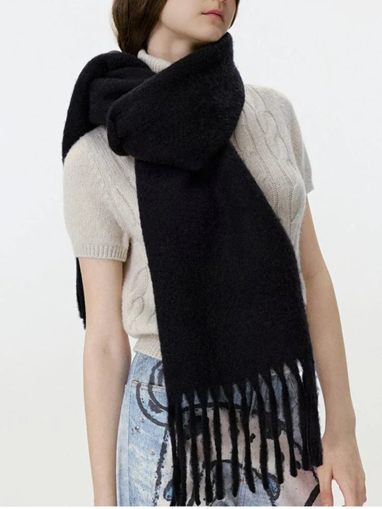 Premium Merino Wool Blend Scarf - TEVQA