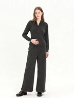 Striped two-piece tracksuit set - View 6 | TEVQA