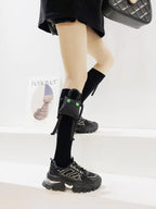 Knee high socks with plush monster doll - View 8 | TEVQA