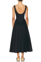Midi Cotton Dress - View 7 | TEVQA