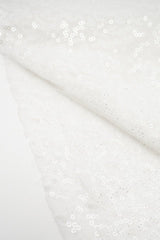 Kamiyah White Mesh Midi Dress - Tevqa