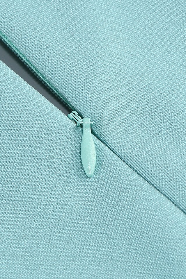 Pleated Sweetheart Bodycon Maxi Dress - Tevqa