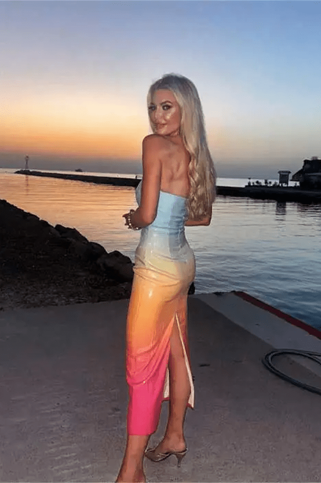 Regina Multicolored Sequin Bodycon Dress - Tevqa