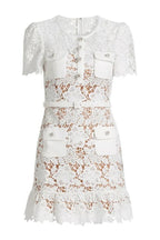 Floral lace mini dress - View 10 | TEVQA