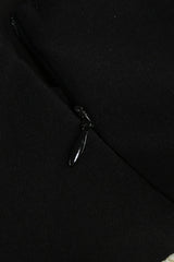 Spiral Lapel leeveless Maxi Dress - Tevqa