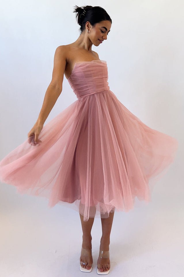 Swingin' It Midi Dress - Tevqa