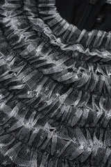 Wild Rose Ruffle Gown - Tevqa